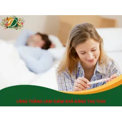 CĂNG THẲNG ẢNH HƯỞNG TIÊU CỰC ĐẾN KHẢ NĂNG THỤ THAI
