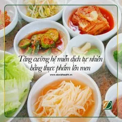 TĂNG CƯỜNG HỆ MIỄN DỊCH TỰ NHIÊN