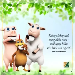  SỬ DỤNG KHÁNG SINH Ở ĐỘNG VẬT “ĐE DỌA SỨC KHỎE CON NGƯỜI”