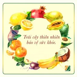 ĐỂ CÓ MỘT TRÁI TIM KHOẺ HÃY ĂN TRÁI CÂY.