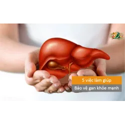 5 việc làm giúp bảo vệ gan khỏe mạnh