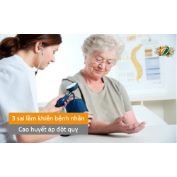 3 sai lầm khiến người cao huyết áp dễ đột quỵ
