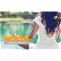 5 cách tự nhiên cân bằng hormone để khỏe hơn