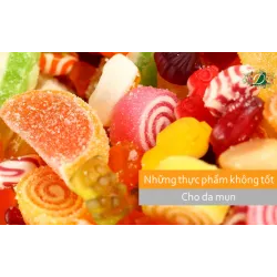 Những thực phẩm không tốt cho da mụn