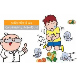 9 dấu hiệu cảnh báo cơ thể tích tụ nhiều độc tố