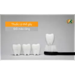 Thuốc có thể khiến răng đổi màu