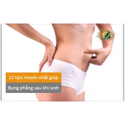 Cách nhanh nhất và hiệu quả nhất để eo thon sau khi mang thai