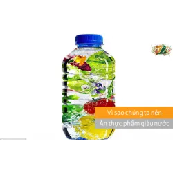Vì sao chúng ta nên ăn thực phẩm giàu “ nước” thay vì uống nước
