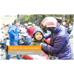 Ho kéo dài vào mùa lạnh và cách xử trí