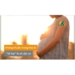 Nghiên cứu cho rằng chất kháng khuẩn trong thai kỳ "vô hại" là vô căn cứ