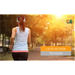 Lợi ích sức khỏe từ mùa hè