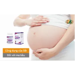 Công dụng của Sắt đối với mẹ bầu