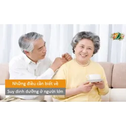Những điều cần biết về suy dinh dưỡng ở người lớn