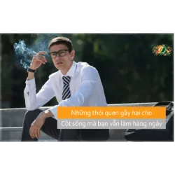Những thói quen có thể gây hại cột sống bạn vẫn làm hàng ngày