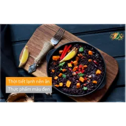 Thời tiết lạnh nên ăn nhiều thực phẩm màu đen