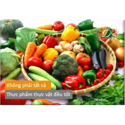 Không phải tất cả thực phẩm từ thực vật đều tốt