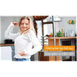 Một số bài tâp thể dục giúp giảm trầm cảm
