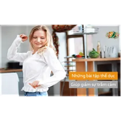 Một số bài tâp thể dục giúp giảm trầm cảm