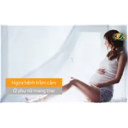 Ngừa bệnh trầm cảm ở phụ nữ mang thai