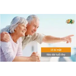 15 bí mật kéo dài tuổi thọ cuộc sống