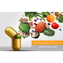 Tại sao bà bầu nên bổ sung Vitamin tổng hợp