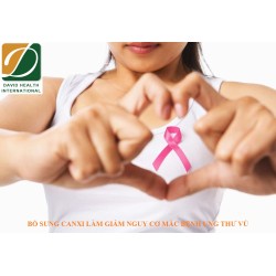 Bổ sung Canxi giúp giảm nguy cơ ung thư vú