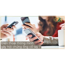 LIỆU ĐIỆN THOẠI THÔNG MINH ĐANG GÂY RA CHO CHÚNG TA HỘI CHỨNG ỐNG CỔ TAY ?